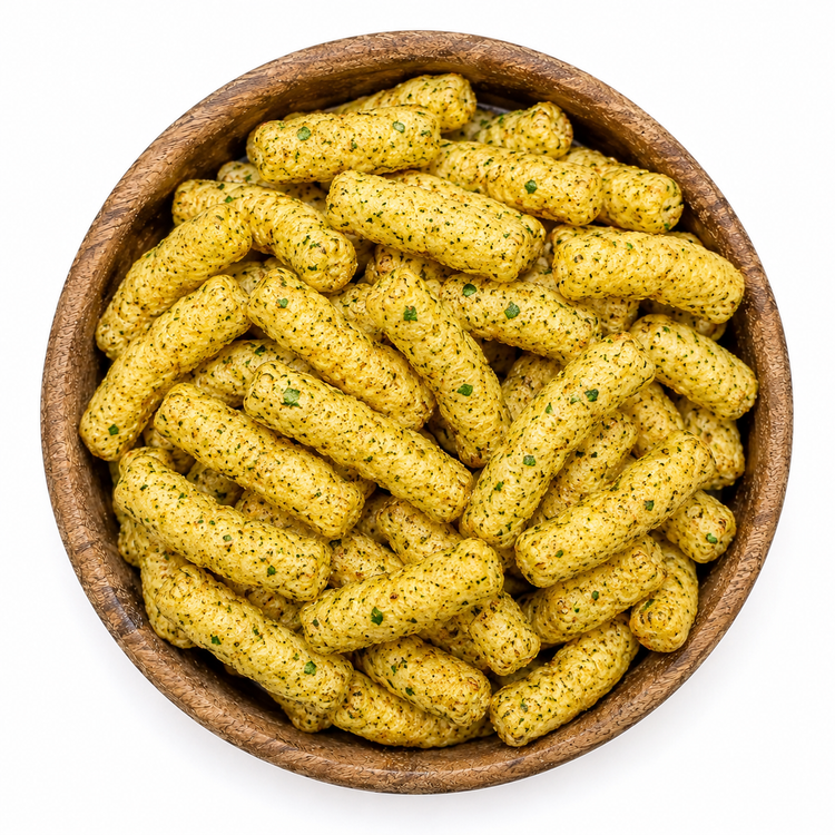 پفک سویق رژیمی غلات با طعم پیاز و جعفری